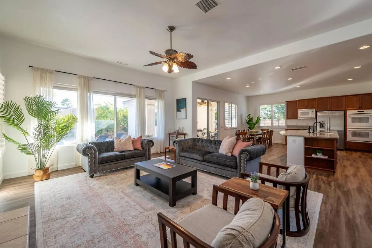 Casa de Férias Paradise Palms With Private Pool And Spa Palm Springs